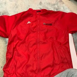 Addidas and footlocker windbreaker